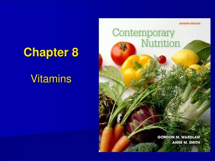 chapter 8 vitamins