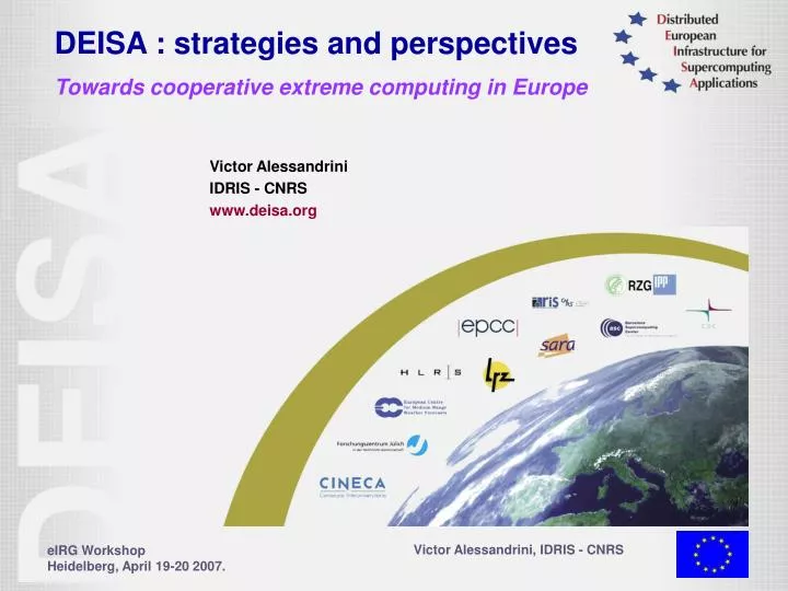 deisa strategies and perspectives towards cooperative extreme computing in europe
