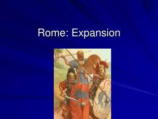 Rome: Expansion