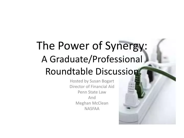 the power of synergy a graduate professional roundtable discussion