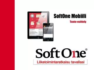 SoftOne Mobiili