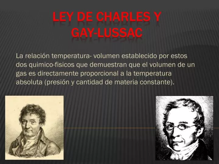 ley de charles y gay lussac