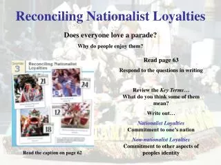 Reconciling Nationalist Loyalties