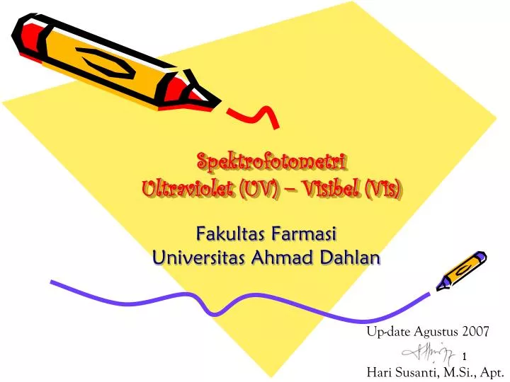 spektrofotometri ultraviolet uv visibel vis