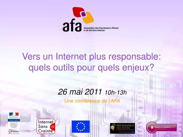 vers un internet plus responsable quels outils pour quels enjeux