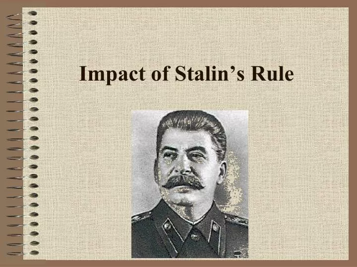 impact of stalin s rule