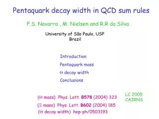 Pentaquark decay width in QCD sum rules
