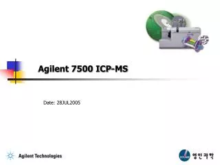 Agilent 7500 ICP-MS