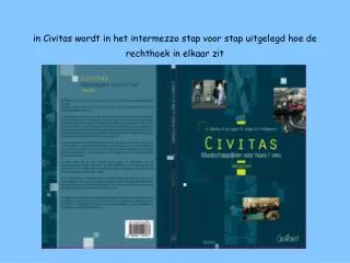 in Civitas wordt in het intermezzo stap voor stap uitgelegd hoe de rechthoek in elkaar zit