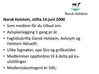 Norsk Holstein
