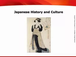 Japanese History and Culture