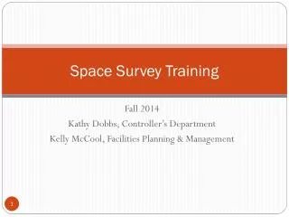 Space Survey Training