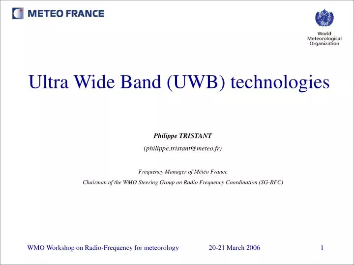 ultra wide band uwb technologies