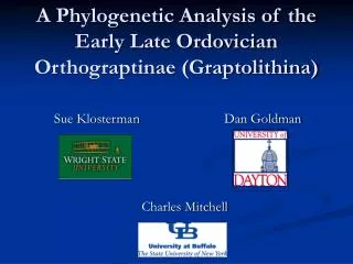 A Phylogenetic Analysis of the Early Late Ordovician Orthograptinae (Graptolithina)