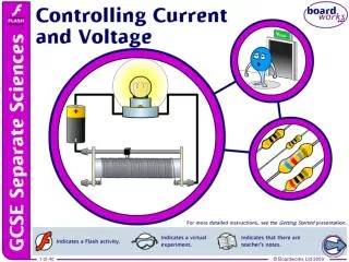 Controlling current and voltage