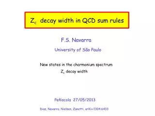 Z c decay width in QCD sum rules