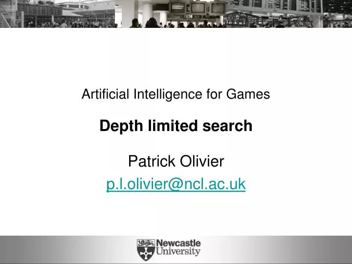 artificial intelligence for games depth limited search