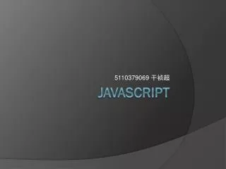 JAvascript