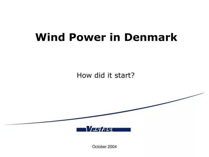 wind power in denmark