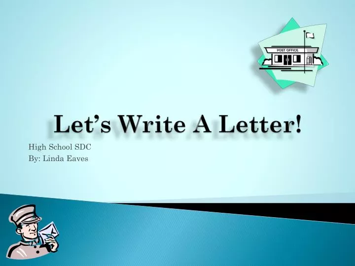 let s write a letter
