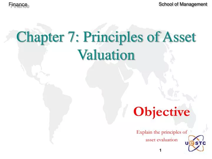 chapter 7 principles of asset valuation