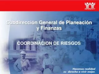 Subdirección General de Planeación y Finanzas