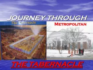 JOURNEY THROUGH THE TABERNACLE