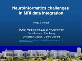 Neuroinformatics challenges in MRI data integration