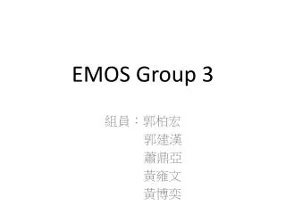 EMOS Group 3