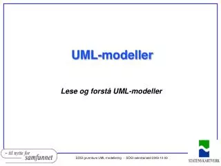 UML-modeller