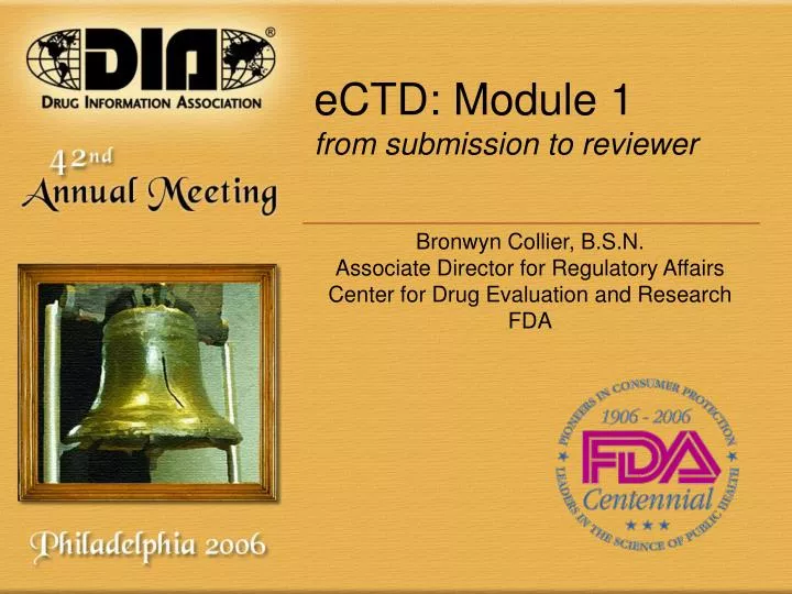 ectd module 1 from submission to reviewer