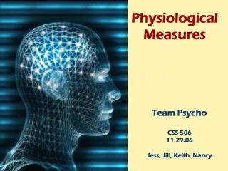 Physiological Measures