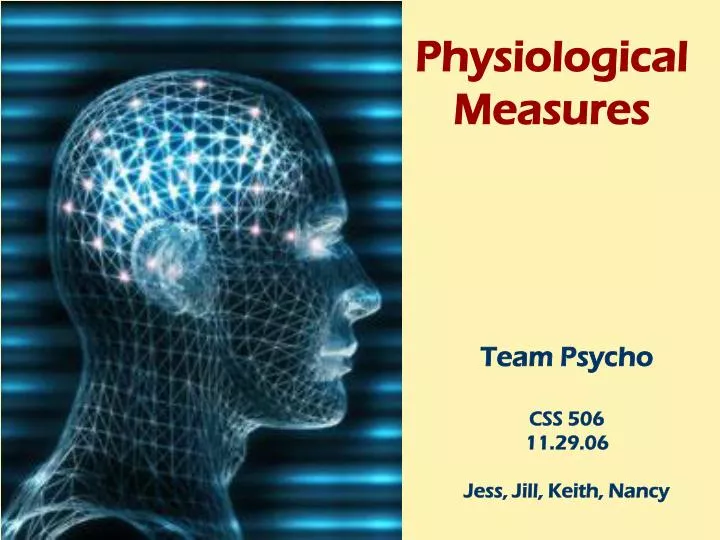 physiological measures