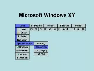 Microsoft Windows XY