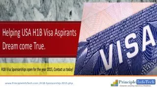 US H1B Visa | Immigrant H1B Visa | H1B Visa Sponsors 2015 |