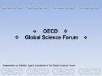  OECD   Global Science Forum  - slide 1