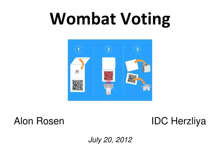wombat voting