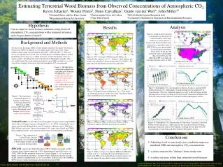 Estimating Terrestrial Wood Biomass from Observed Concentrations of Atmospheric CO 2