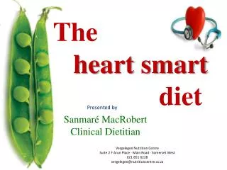 The heart smart diet
