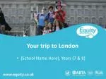 Your trip to London - slide 1