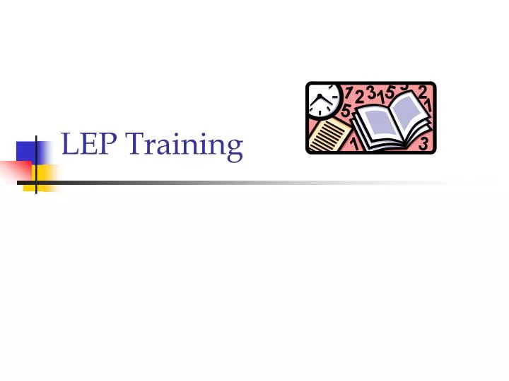 lep training