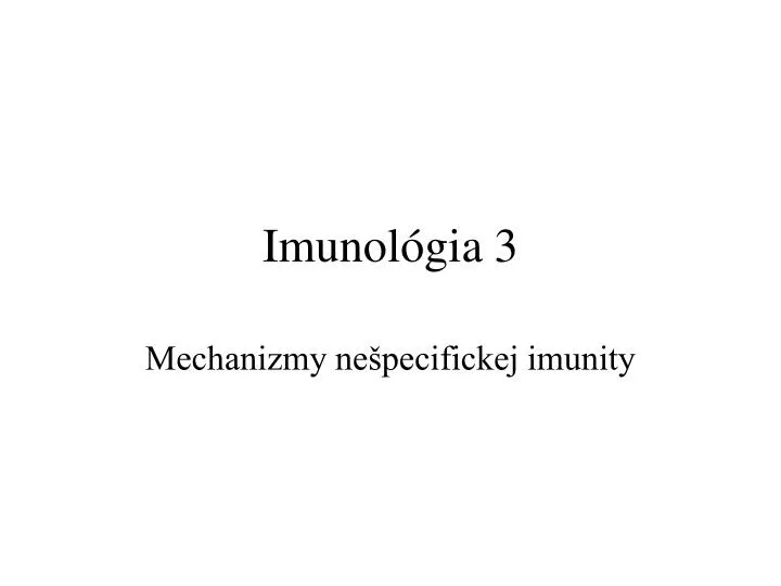 imunol gia 3