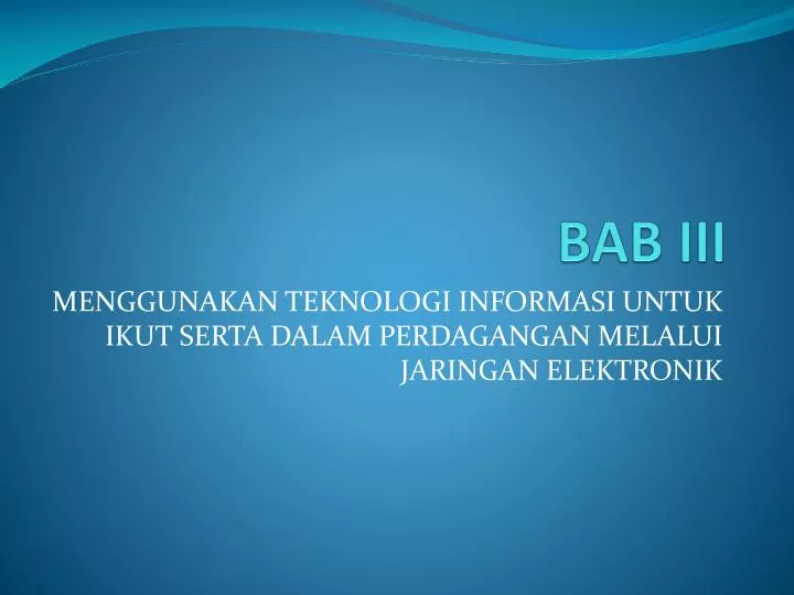 bab iii