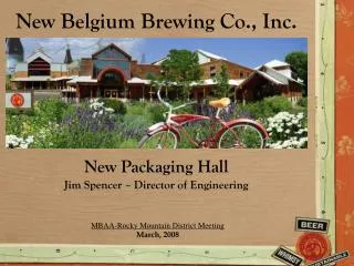 New Belgium Brewing Co., Inc.