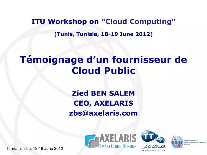 t moignage d un fournisseur de cloud public