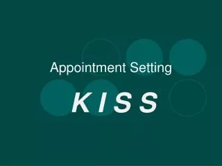 Appointment Setting
