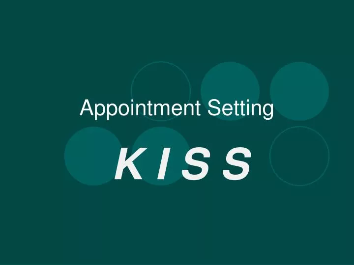 appointment setting