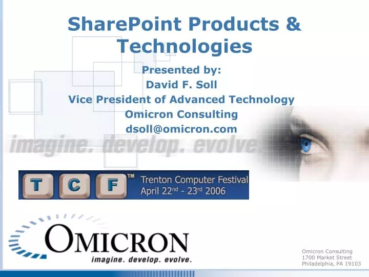 sharepoint products technologies