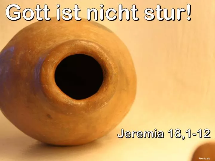 gott ist nicht stur