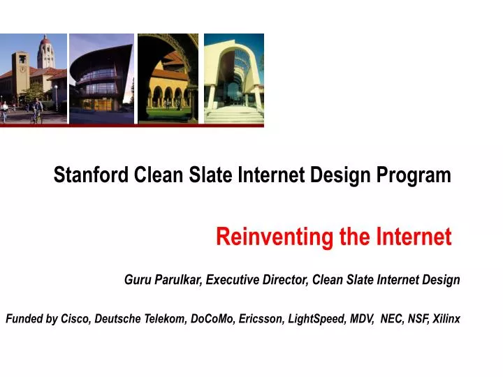 stanford clean slate internet design program